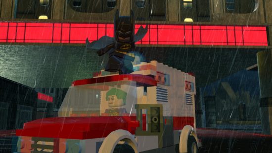 Лучшие игры про Бэтмена - Лего Бэтмен 2: Бэтмен на машине скорой помощи