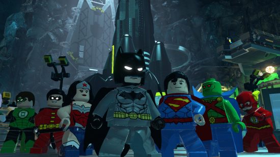 Lego Batman 3: Бэтмен с кучей других героев DC, включая Супермена