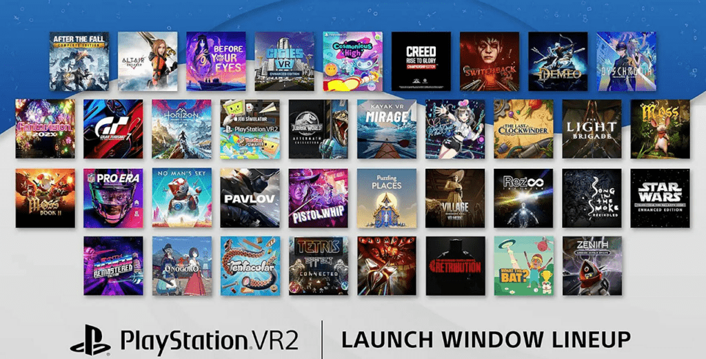 игры PlayStation VR2