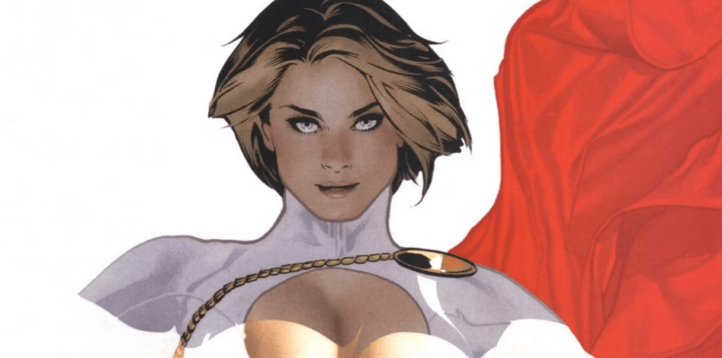Power Girl комикс грудь