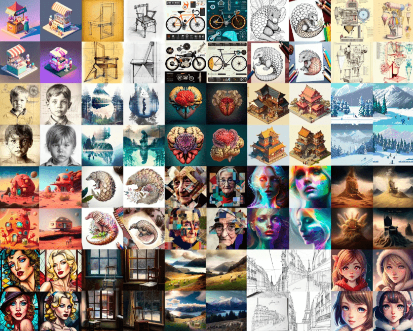 стили Midjourney промты примеры