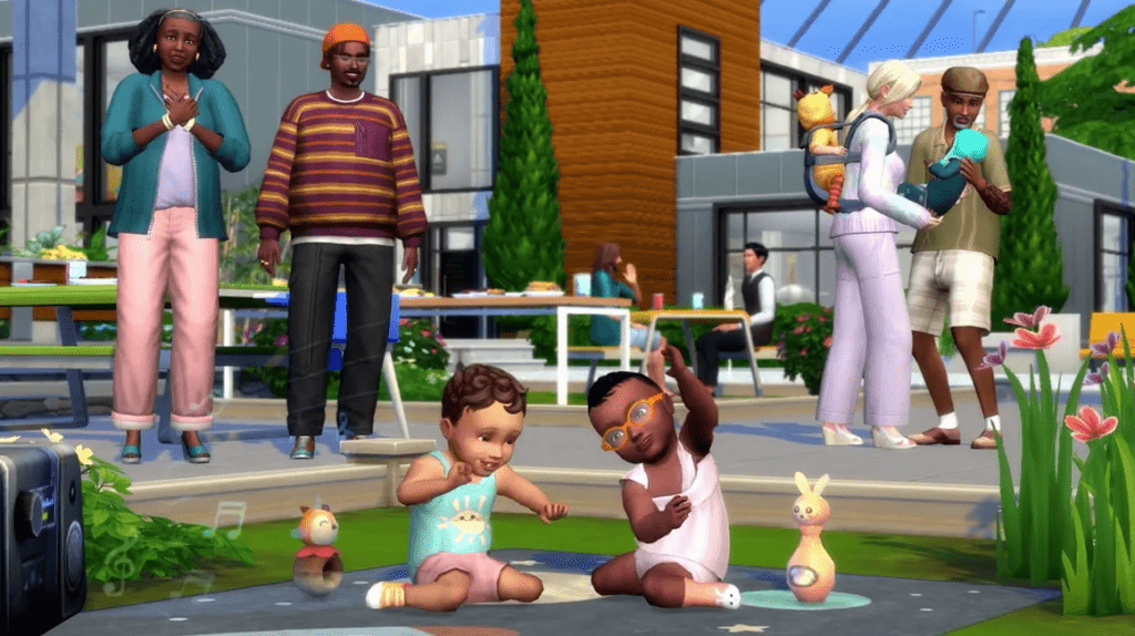 Sims 4 Growing Together