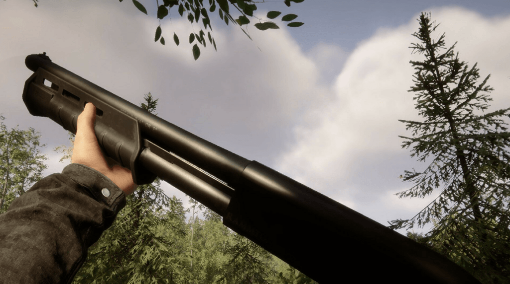 дробовик Sons of the Forest