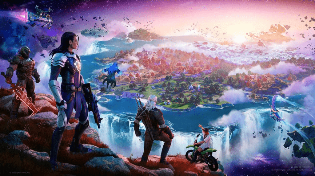 Секретное сообщение Fortnite