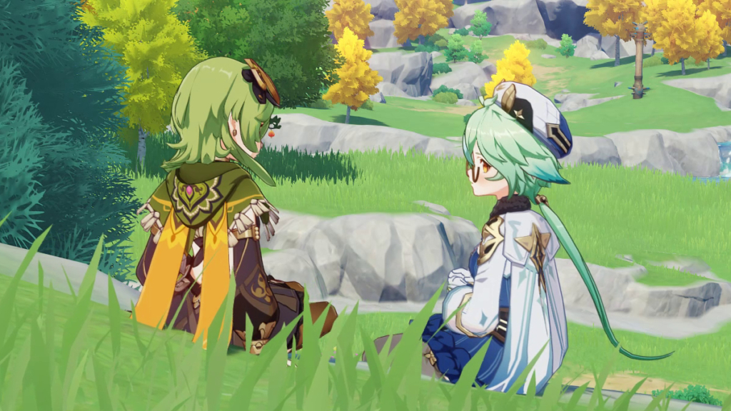 Genshin Impact Загадка среди толпы