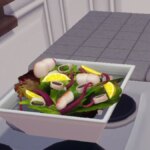 салат из морепродуктов Disney Dreamlight Valley