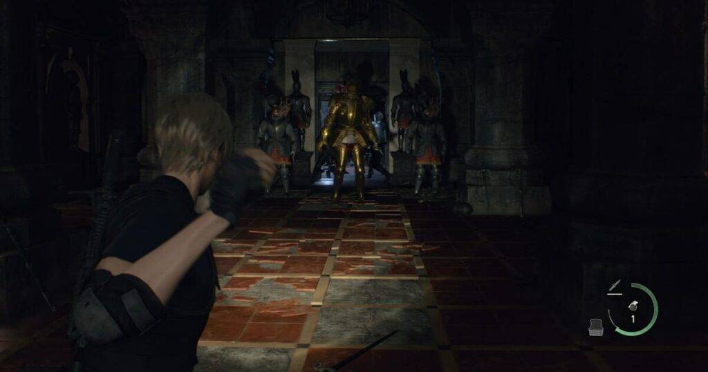 Безжалостный рыцарь Resident Evil 4 Remake