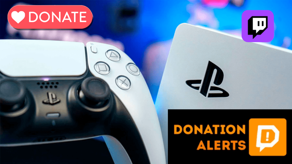 вывести донаты на экран PS