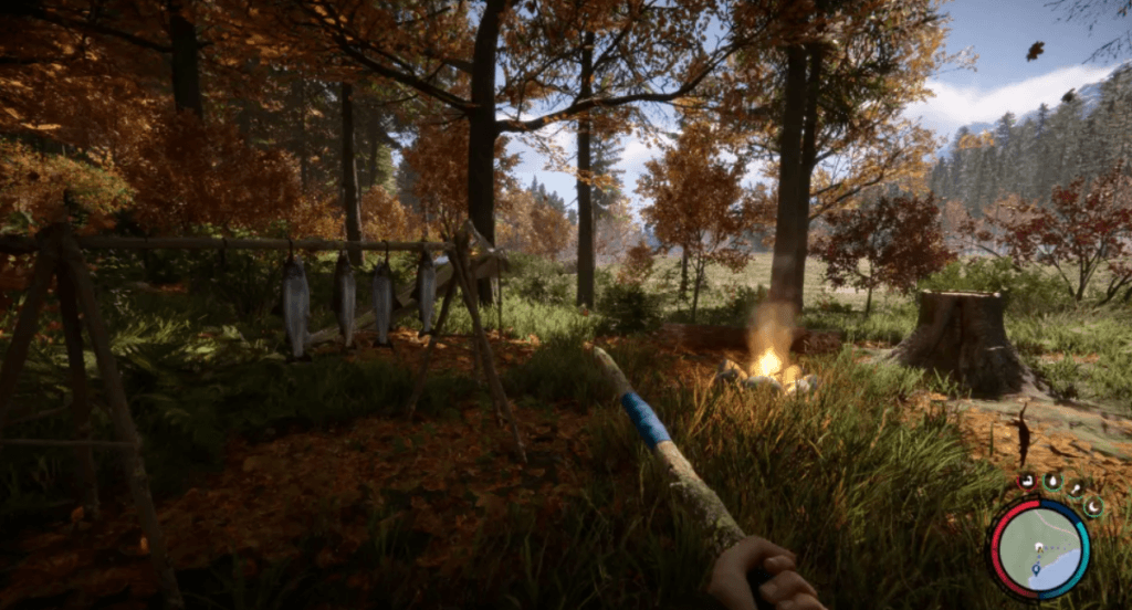 Sons of the Forest сушилка