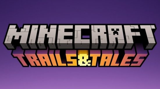 Логотип обновления Minecraft Trails & Tales