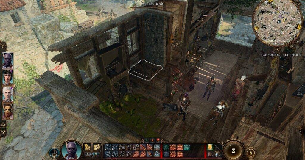 Подвал Заражённой Деревни в Baldur's Gate 3