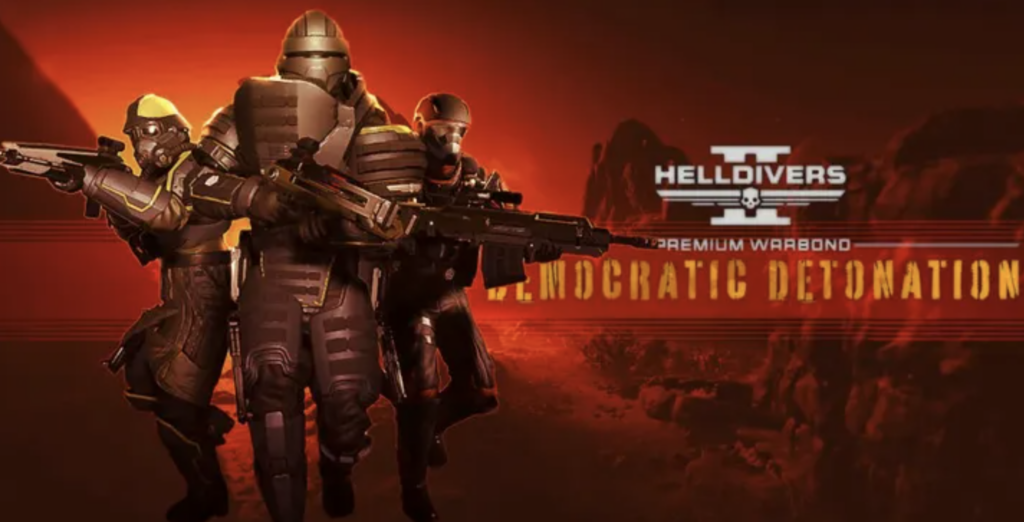 Новый боевой пропуск Helldivers 2 Демократическая детонация