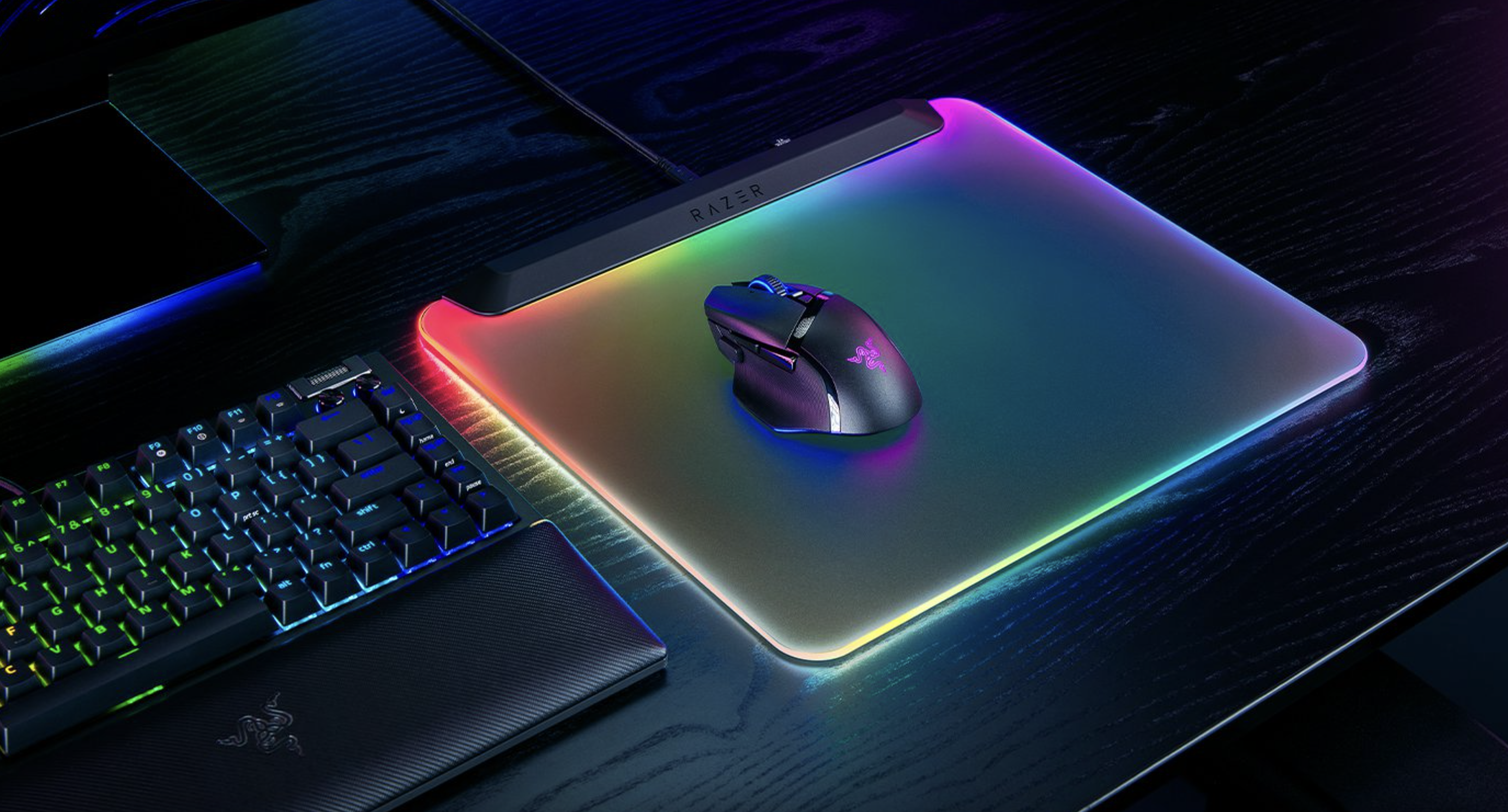 RGB mouse pad for Razer Firefly V2 Pro